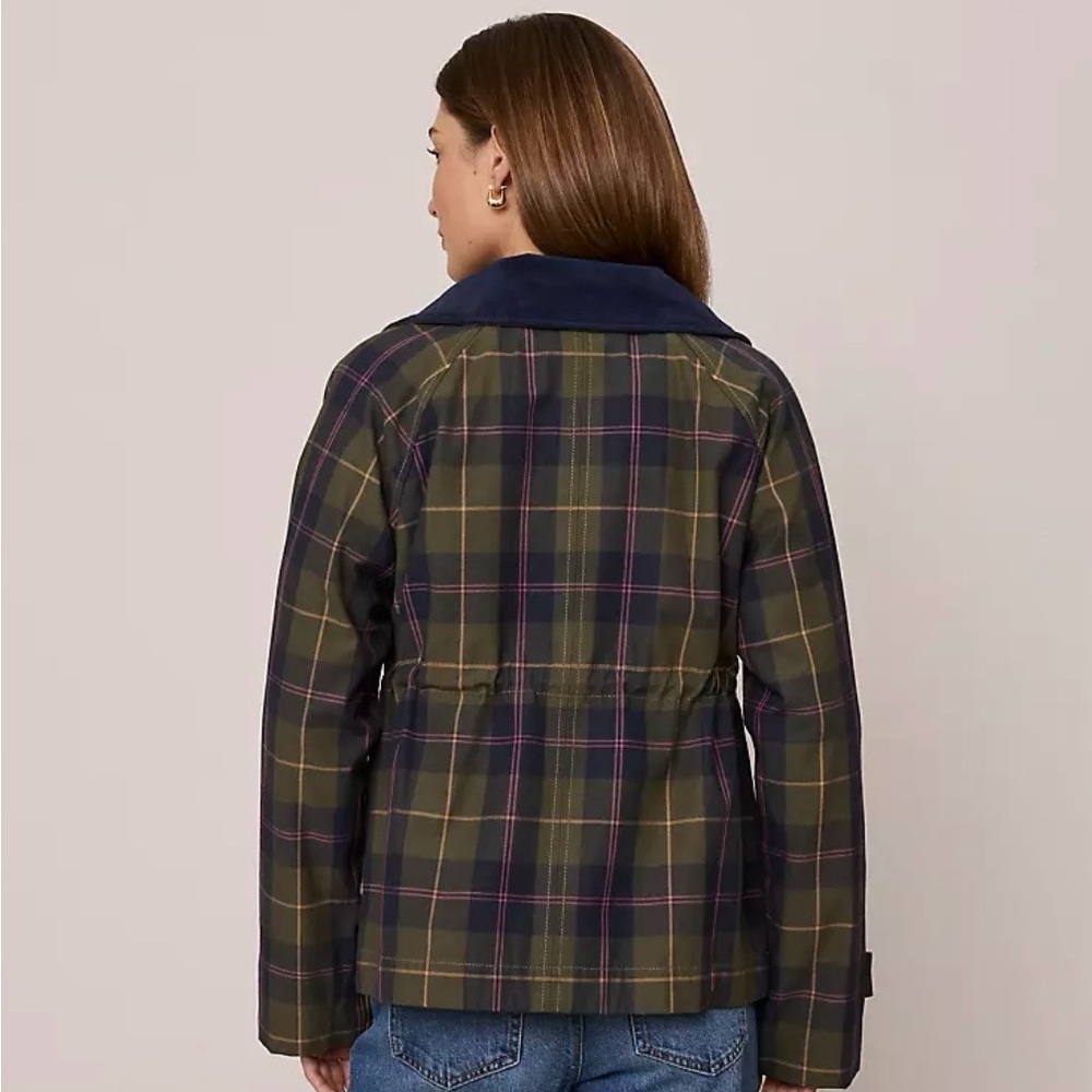 Ann Taylor Weekend Collection Plaid Collared Jacket - Picture 2 of 6